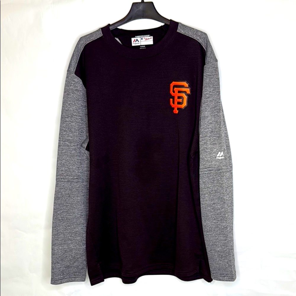 XL Majestic ThermaBase Authentic SF Giants Baseball Jersey